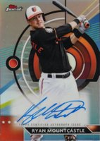 2023 Topps Finest Finest Autographs #RM Ryan Mountcastle Baseball Card