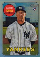 2018 Topps Heritage  #603 Gleyber Torres Chrome-Refractor Baseball Card