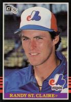 1985 Donruss #575 Randy St. Claire Baseball Card