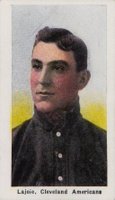 1910 Sporting Life # Nap Lajoie Pastel Background Baseball Card