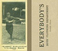 1916 Everybody's #112 Rabbit Maranville Baseball Card