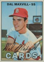 1967 Topps #421 Dal Maxvill Baseball Card