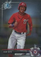 2017 Bowman Chrome Prospects #BCP180 Juan Soto Baseball Card