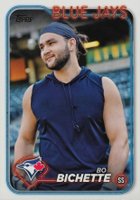 2024 Topps #563 Bo Bichette Golden Mirror Baseball Card