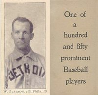 1903 Breisch-Williams (Type 1) !  # Kid Gleason Philadelphia Baseball Card