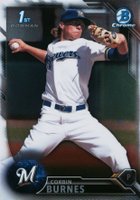 2016 Bowman Draft  #BDC89 Corbin Burnes Chrome Baseball Card