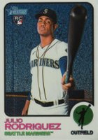 2022 Topps Heritage #700 Julio Rodriguez Chrome Baseball Card