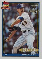 1991 Topps Desert Shield #694 Randy Veres Baseball Card