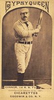 1887 Gypsy Queens # Roger Connor Large-Bat at 45 Baseball Card