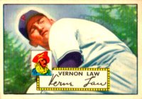 1952 Topps #81 Vernon Law Baseball Card