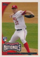 2010 Topps #661 Stephen Strasburg Update Baseball Card