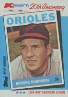 1982 K-Mart 20th Anniversary #5 Brooks Robinson Baseball Card