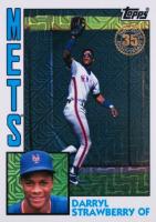 2019 Topps Silver Pack 1984 Chrome Promo  #30 Darryl Strawberry Baseball Card