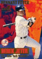 1999 Pacific Aurora Pennant Fever #12 Derek Jeter Baseball Card