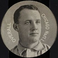 1909 Colgan's Chips Stars of the Diamond # Orval Overall Baseball Card