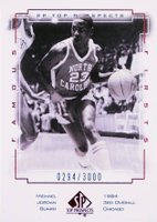 2000 SP Top Prospects #46 Michael Jordan Famous Firsts Basketball Card
