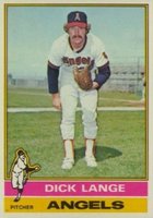 1976 Topps #176 Dick Lange Baseball Card