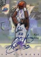 1997 Stadium Club Co-Signors #CO12 Karl Malone/John Starks Basketball Card