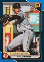 2024 Bowman Paper Prospects #BP125 Paul Skenes Blue Baseball Card