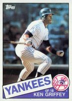 1985 Topps #380 Ken Griffey Baseball Card