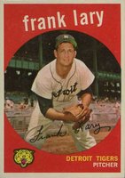 1959 Topps #393 Frank Lary Baseball Card