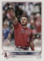 2022 Topps Update #US175 Mike Trout Ssp Baseball Card