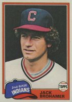1981 Topps #462 Jack Brohamer Baseball Card