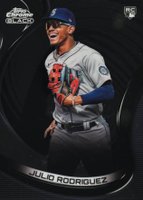 2022 Topps Chrome Black #10 Julio Rodriguez Baseball Card