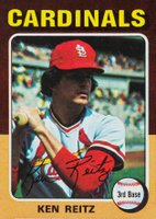 1975 Topps Mini #27 Ken Reitz Baseball Card