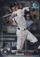 2017 Bowman Chrome #82 Carlos Correa Baseball Card