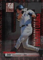 2001 Donruss Elite Primary Colors #PC-5 Derek Jeter Red Baseball Card