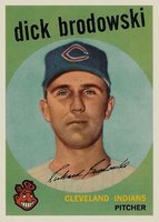 1959 Topps #371 Dick Brodowski Baseball Card