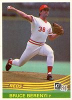 1984 Donruss #487 Bruce Berenyi Baseball Card
