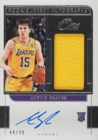 2021 Panini One and One Rookie Jersey Autographs #ARV Austin Reaves Basketball Card