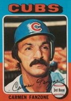 1975 Topps Mini #363 Carmen Fanzone Baseball Card