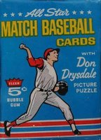 1966 Fleer All-Star Match Baseball Game #WP Wax Pack Baseball Card