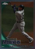 2010 Topps Chrome #28 Ken Griffey Jr. Refractor Baseball Card