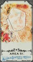 2010 Topps Allen & Ginter  #130 Area 51 Mini-Black Baseball Card