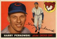1955 Topps #184 Harry Perkowski Baseball Card