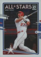 2020 Panini Donruss Optic #197 Mike Trout Baseball Card