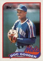 1989 Topps #30 Dwight Gooden Baseball Card
