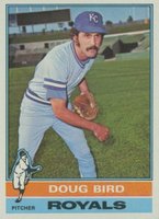 1976 Topps #96 Doug Bird Baseball Card
