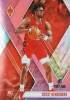 2023 Panini Phoenix #298 Scoot Henderson Pink Basketball Card