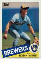1985 Topps Super #37 Robin Yount Baseball Card