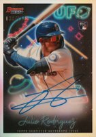2022 Bowman's Best UFO Autographs #UFOAJRZ Julio Rodriguez Baseball Card