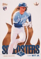 2022 Topps X Bobby Witt Jr. Crown Collection #50 Bobby Witt Jr. Baseball Card