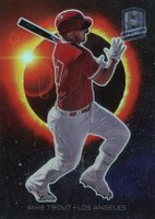 2021 Panini Spectra Solar Eclipse #SE-MT Mike Trout Baseball Card