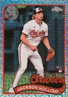 2024 Topps Silver Pack 1989 Chrome Promo #T89CU62 Jackson Holliday Update Baseball Card