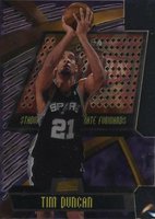 1998 Stadium Club Triumvirate  #T11A Tim Duncan Luminous Basketball Card