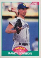 1989 Score Traded #77T Randy Johnson Baseball Card